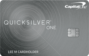 Capital One® QuicksilverOne® Rewards Credit Card